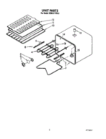 05 - Unit parts for Kitchenaid Oven KEMI371TBL2 from AppliancePartsPros.com