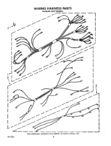 06 - Wiring Harness, Optional parts for Kitchenaid Range KEDT105WWH0 from AppliancePartsPros.com
