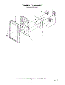 11 - Control parts for Kitchenaid Range KEES702SWB1 from AppliancePartsPros.com