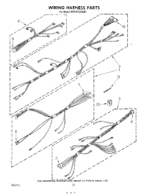 12 - Wiring Harness , Literature And Optional parts for Kitchenaid Range KEES702SWB1 from AppliancePartsPros.com