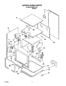 03 - Upper Oven, Optional parts for Kitchenaid Oven KEBI241YBL2 from AppliancePartsPros.com
