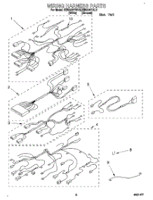 06 - Wiring Harness parts for Kitchenaid Range KERI500YAL2 from AppliancePartsPros.com