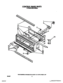 02 - Control Panel, Optional parts for Kitchenaid Oven KEBS146WBL0 from AppliancePartsPros.com