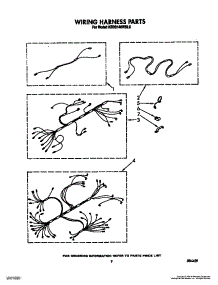 07 - Wiring Harness parts for Kitchenaid Oven KEBS146WBL0 from AppliancePartsPros.com