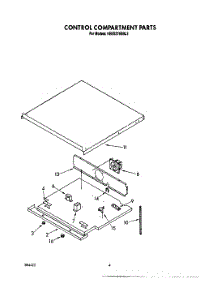 04 - Control Compartment parts for Kitchenaid Oven KEBS276SBL3 from AppliancePartsPros.com