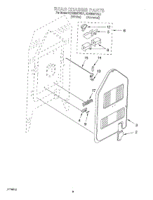 07 - Rear Chassis, Optional parts for Kitchenaid Range KERI500YWH1 from AppliancePartsPros.com