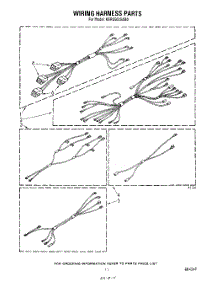 07 - Wiring Harness parts for Kitchenaid Range KERS502SWB0 from AppliancePartsPros.com