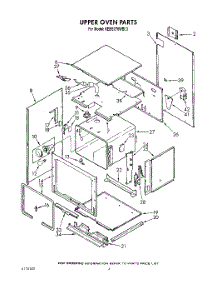 03 - Upper Oven, Optional parts for Kitchenaid Oven KEBS276WBL3 from AppliancePartsPros.com