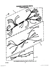 06 - Wiring Harness parts for Kitchenaid Range KEDS100WWH0 from AppliancePartsPros.com