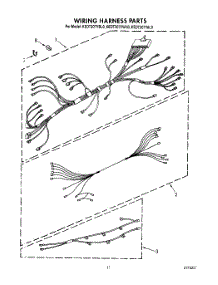 08 - Wiring Harness parts for Kitchenaid Range KEDT207YWH0 from AppliancePartsPros.com