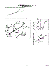 08 - Wiring Harness parts for Kitchenaid Oven KEBS177XWH0 from AppliancePartsPros.com