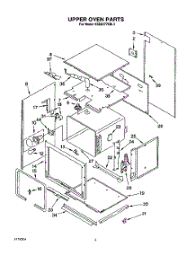 03 - Upper Oven parts for Kitchenaid Oven KEBS277XWH3 from AppliancePartsPros.com