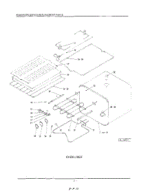06 - Oven Liner parts for Kitchenaid Range KESO175S from AppliancePartsPros.com