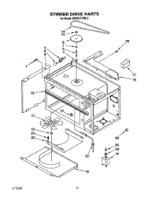 08 - Stirrer Drive, Optional parts for Kitchenaid Oven KEMS377XWH2 from AppliancePartsPros.com