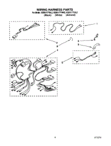 07 - Wiring Harness parts for Kitchenaid Oven KEBS177YWH2 from AppliancePartsPros.com