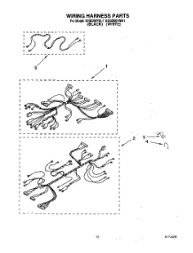 07 - Wiring Harness parts for Kitchenaid Oven KEBI200YWH1 from AppliancePartsPros.com