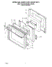 05 - Upper And Lower Oven Door , Lit / Optional
