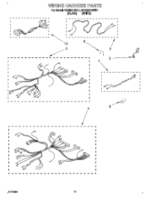 08 - Wiring Harness, Optional parts for Kitchenaid Oven KEBI241BBL1 from AppliancePartsPros.com