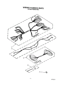 09 - Wiring Harness parts for Kitchenaid Range KEDH207YAL0 from AppliancePartsPros.com