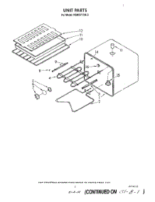05 - Unit parts for Kitchenaid Oven KEMI371TBL3 from AppliancePartsPros.com