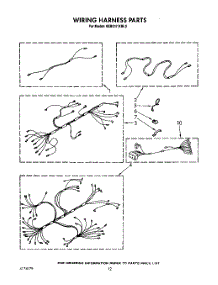 09 - Wiring Harness parts for Kitchenaid Oven KEBI241XBL2 from AppliancePartsPros.com