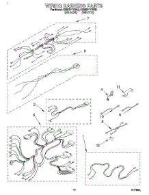 12 - Wiring Harness, Optional parts for Kitchenaid Oven KEMI371YWH0 from AppliancePartsPros.com