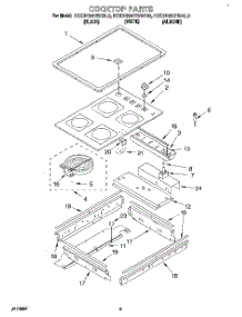 04 - Cooktop, Optional parts for Kitchenaid Range KEDH207BBL0 from AppliancePartsPros.com