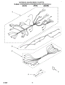 08 - Wiring Harness parts for Kitchenaid Range KEDH207BBL0 from AppliancePartsPros.com