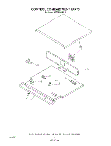 04 - Control Compartment parts for Kitchenaid Oven KEBS146SBL2 from AppliancePartsPros.com