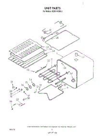 07 - Unit parts for Kitchenaid Oven KEBS146SBL2 from AppliancePartsPros.com