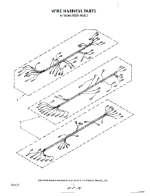 09 - Wire Harness parts for Kitchenaid Oven KEBS146SBL2 from AppliancePartsPros.com