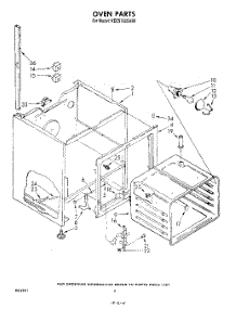 03 - Oven parts for Kitchenaid Range KEES702SWB0 from AppliancePartsPros.com