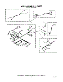 08 - Wiring Harness parts for Kitchenaid Oven KEBS177XWH1 from AppliancePartsPros.com