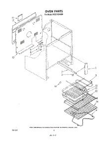 05 - Oven (Continued) parts for Kitchenaid Range KEES705SWB0 from AppliancePartsPros.com