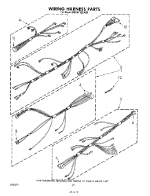 12 - Wiring Harness , Literature And Optional parts for Kitchenaid Range KEES702SWB0 from AppliancePartsPros.com