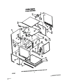 03 - Oven parts for Kitchenaid Oven KEBS176WBL2 from AppliancePartsPros.com