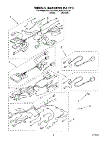 06 - Wiring Harness parts for Kitchenaid Range KERT507YAL0 from AppliancePartsPros.com