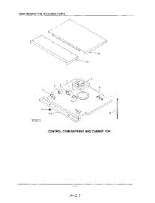 04 - Control Compartment And Cabinet Top parts for Kitchenaid Oven KEBS176SBL0 from AppliancePartsPros.com