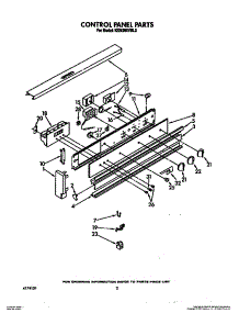 02 - Control Panel, Optional parts for Kitchenaid Oven KEBI200VBL3 from AppliancePartsPros.com