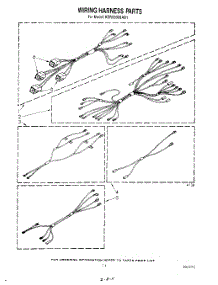 07 - Wiring Harness parts for Kitchenaid Range KERS500SWB1 from AppliancePartsPros.com