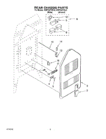07 - Rear Chassis, Optional parts for Kitchenaid Range KERT507YWH0 from AppliancePartsPros.com