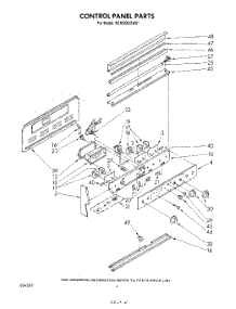 03 - Control Panel parts for Kitchenaid Range KERS502SWB1 from AppliancePartsPros.com
