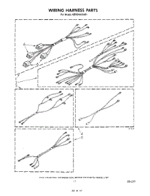 07 - Wiring Harness parts for Kitchenaid Range KERS502SWB1 from AppliancePartsPros.com