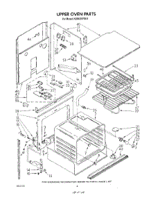 03 - Upper Oven parts for Kitchenaid Oven KEBI200TBL2 from AppliancePartsPros.com