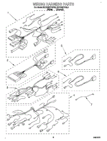 06 - Wiring Harness parts for Kitchenaid Range KERS507YAL3 from AppliancePartsPros.com