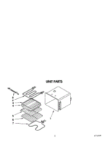 04 - Unit parts for Kitchenaid Oven KEBI141XBL1 from AppliancePartsPros.com