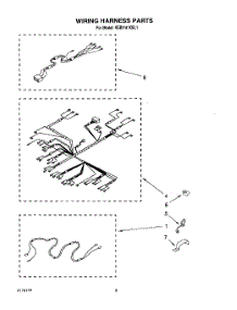07 - Wiring Harness parts for Kitchenaid Oven KEBI141XBL1 from AppliancePartsPros.com