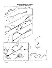 11 - Wiring Harness parts for Kitchenaid Oven KEMI371XBL1 from AppliancePartsPros.com