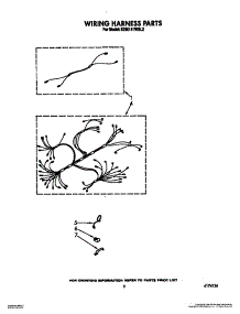 07 - Wiring Harness parts for Kitchenaid Oven KEBI141WBL2 from AppliancePartsPros.com