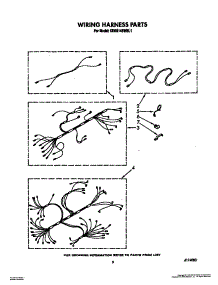 07 - Wiring Harness parts for Kitchenaid Oven KEBS146WBL1 from AppliancePartsPros.com